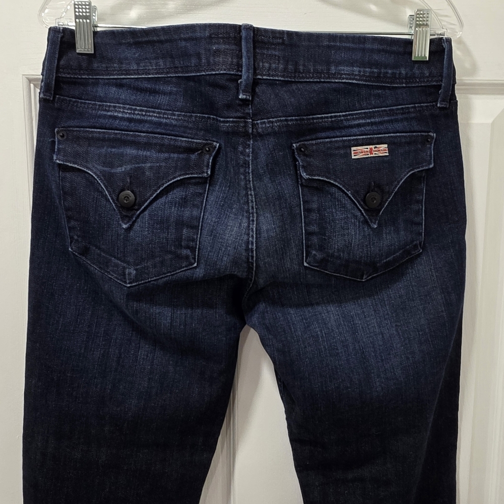Hudson Beth Baby Jeans Mid Rise Dark Wash 31 - Picture 6 of 10